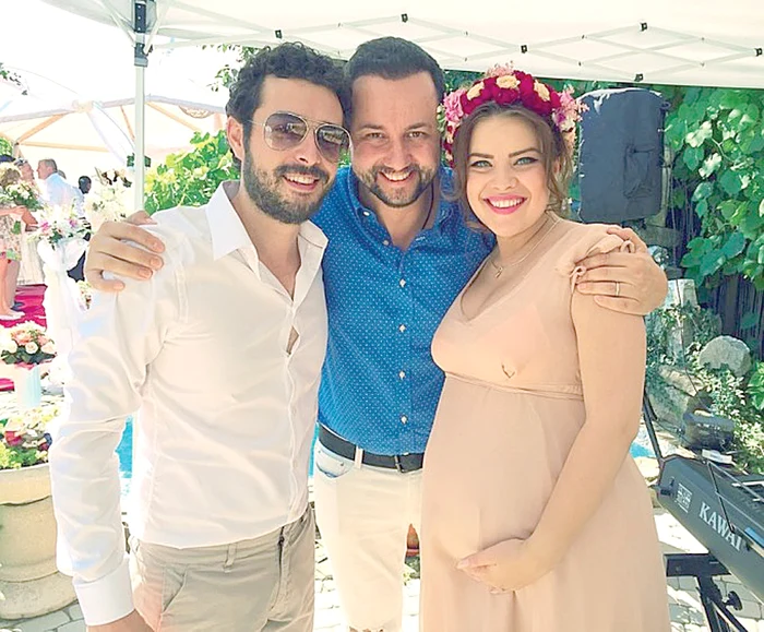 Marius Moga şi Bianca Lăpuşte s-au căsătorit în urmă cu o lună. Cătălin Măruţă le-a fost alături