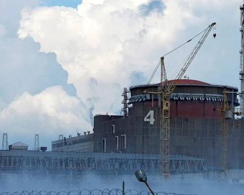 Rușii îi acuză pe ucraineni că au bombardat centrala nucleară Zaporojie. FOTO X