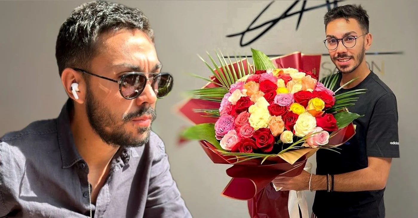 Armin Nicoară, agățat de o blondă cu forme voluptoase, la o nuntă / foto: colaj Instagram