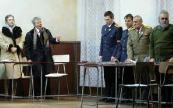 Constantin Cojocaru şi Victoria Cociaş au interpretat rolurile lui Nicolae Ceauşescu şi Elena Ceauşescu