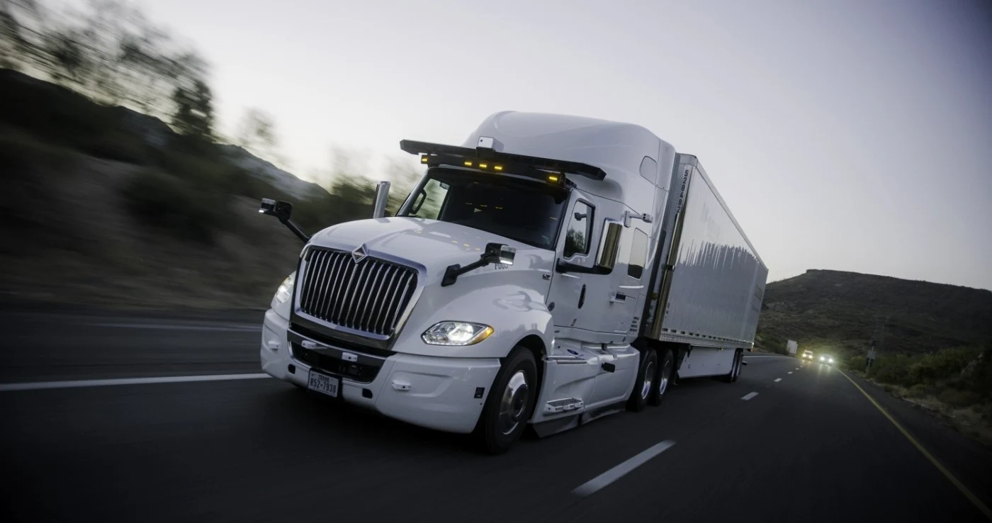 Camionul fără şofer al companiei TuSimple