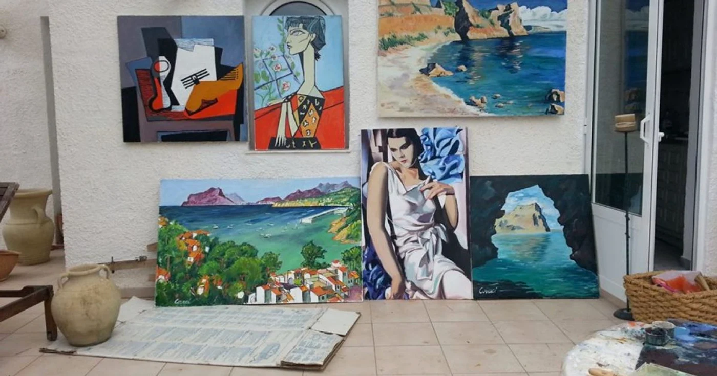 Opere lui Nicu Covaci FOTO Facebook