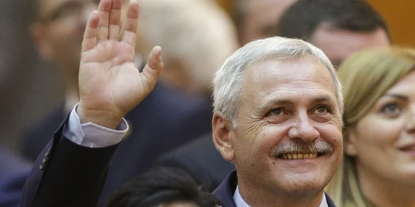 Liviu Dragnea la finalul motiunii de cenzura FOTO Inquam Photos / Octav Ganea