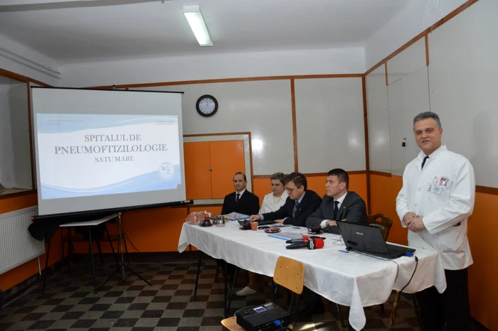Spitalul TBC Satu Mare si-a prezentat bilantul pe anul 2012 FOTO: Cristina Cicau