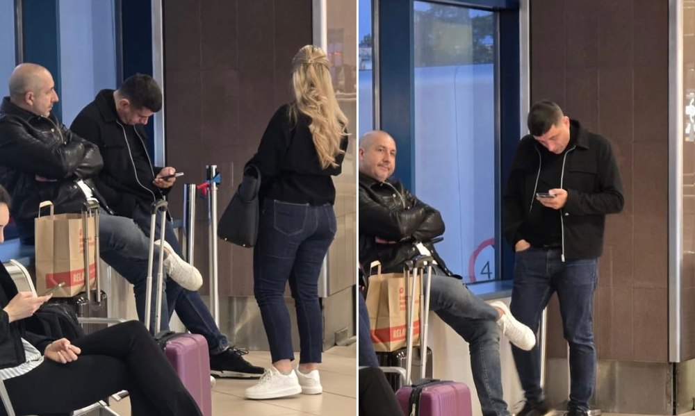 George Simion, fotografiat pe aeroport la scurt timp după ce a pierdut alegerile. Personajul în compania căruia a fost văzut
