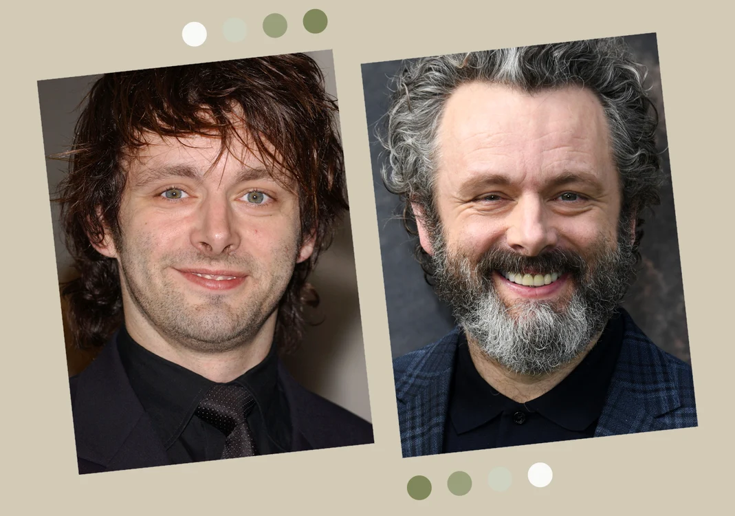 Michael Sheen, în tinerete (în stânga) și în prezent (în dreapta) / fotografii: Getty Images.