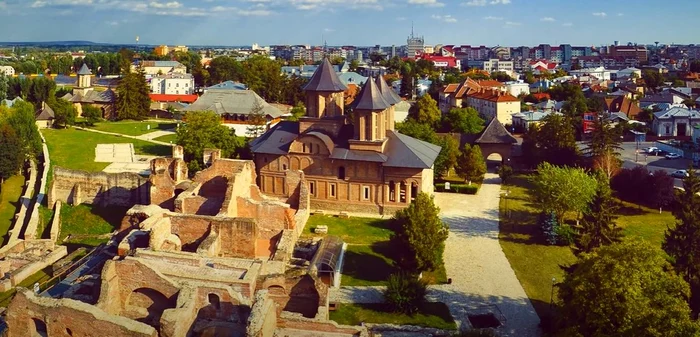 Curtea Domnească din Târgoviște / foto: captură video