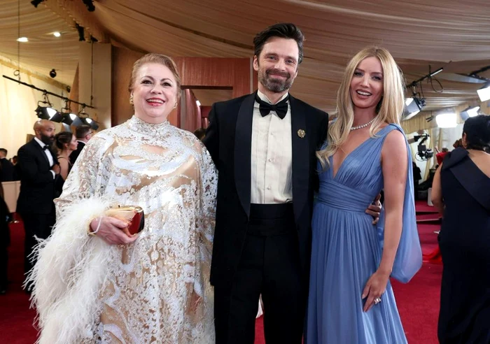 Sebastian Stan la Premiile Oscar - Foto - X Daily