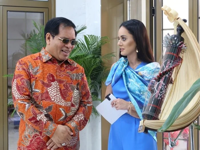 Ioana Gomoi, interviu cu ambasadorul Indonesieifoto: Arhivă personală