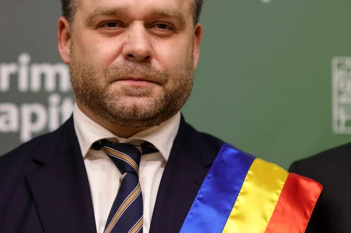 Ciprian Ciucu, primarul general al Capitalei. Foto: Inquam Photos/Octav Ganea 