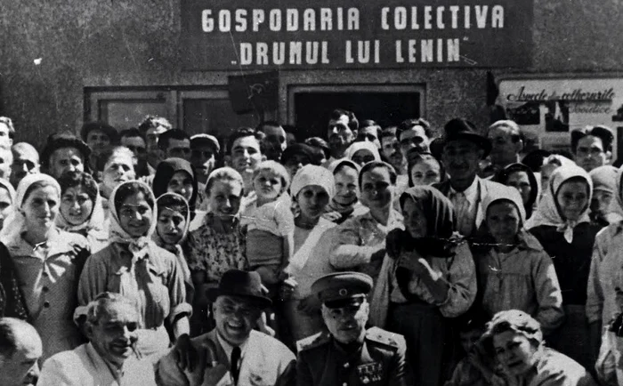 Colectivizarea forțată a agriculturii FOTO Arhivele Naționale