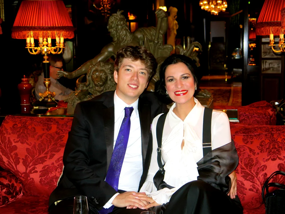 Angela Gheorghiu şi Mihai Ciorlea, în vacanţă la Viena