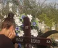 Daniela Ploia, clipe de coșmar la mormântul tatălui său foto: Facebook 
