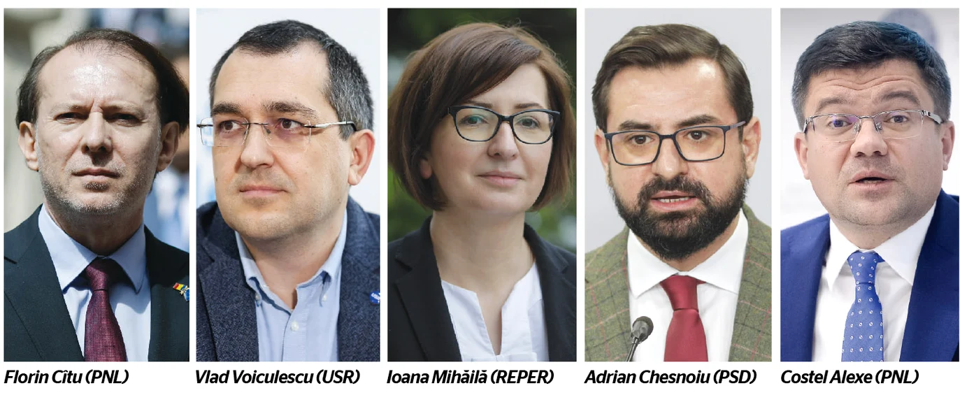 O parte dintre politicienii care se confruntă cu probleme în Justiție FOTO Colaj/Inquam