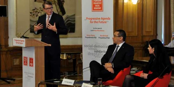 Victor Ponta Peter Mandelson