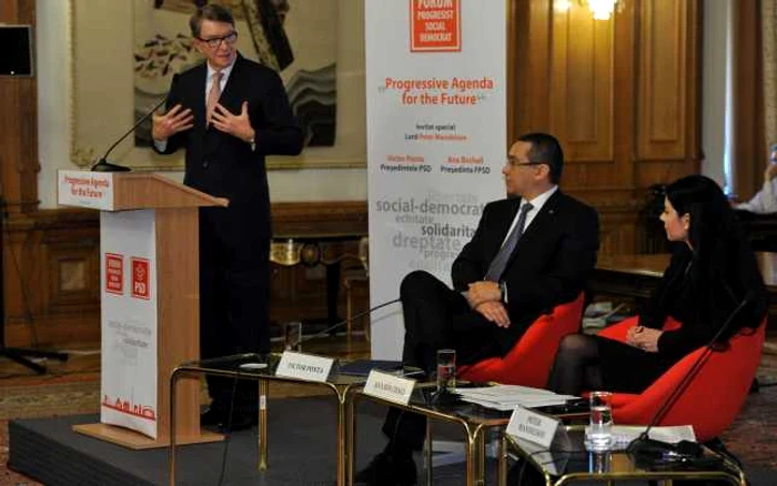 Victor Ponta Peter Mandelson