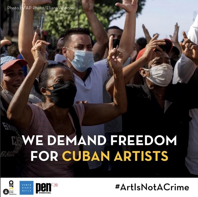 freedom for cuban artists foto AP