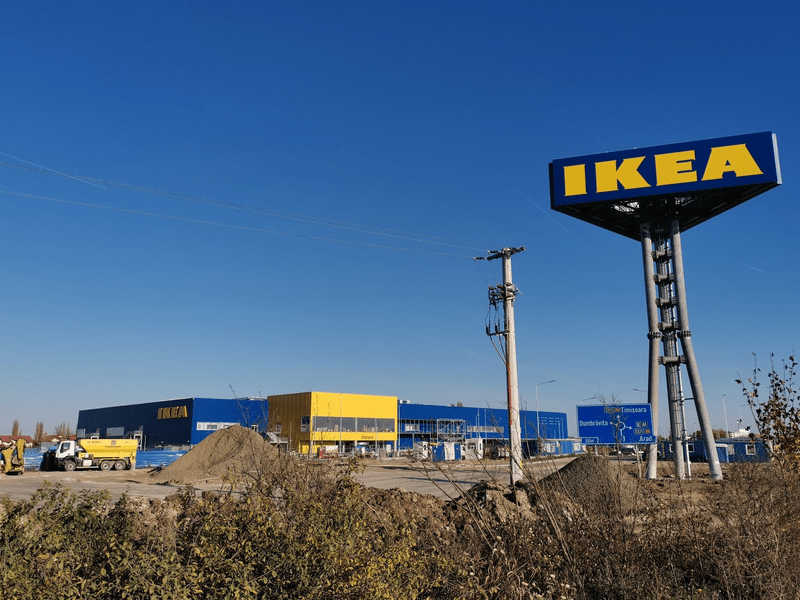 Ikea Timișoara, ultimele finisaje în interior. Se fac angajări și se așteaptă ultimele autorizații FOTO