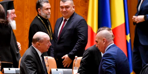 Traian Băsescu și Ilie Bolojan FOTO Mediafax