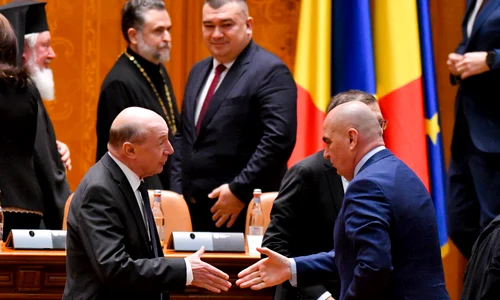 Traian Băsescu și Ilie Bolojan FOTO Mediafax