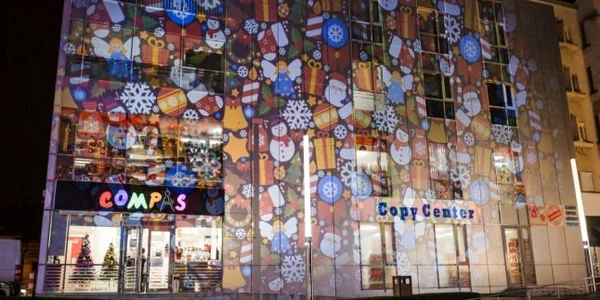 Iluminat festiv în Satu Mare 2020 Sursa foto Kereskenyi Gabor Credit fotoBalog Zsolt