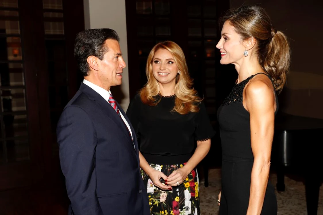 Queen Letizia Of Spain Meets President of Mexico jpeg