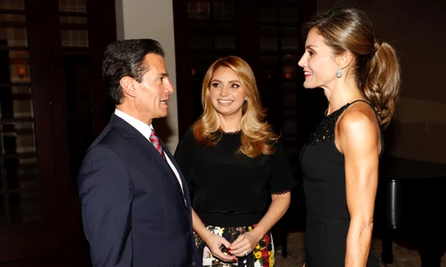 Queen Letizia Of Spain Meets President of Mexico jpeg