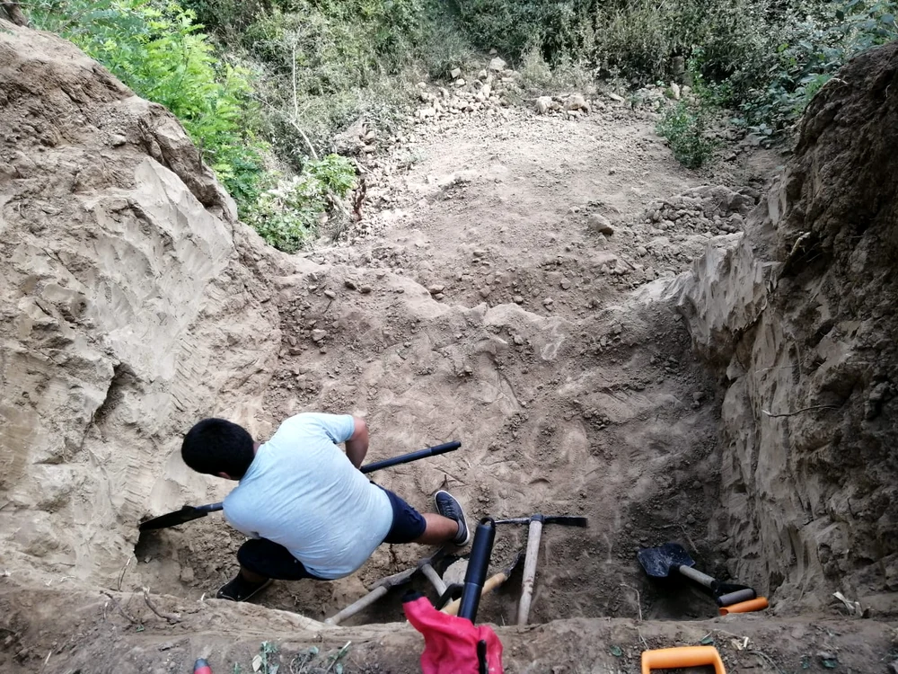 Urmele erupției vulcanice