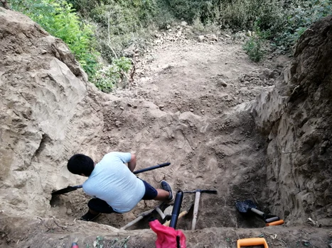 Urmele uneia dintre cele mai mari erupții vulcanice din istoria Europei, descoperite în Vrancea (foto: Muzeul Vrancei)