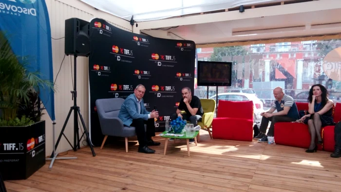 Dumitru Prunariu la TIFF Lounge. FOTO: Remus Florescu