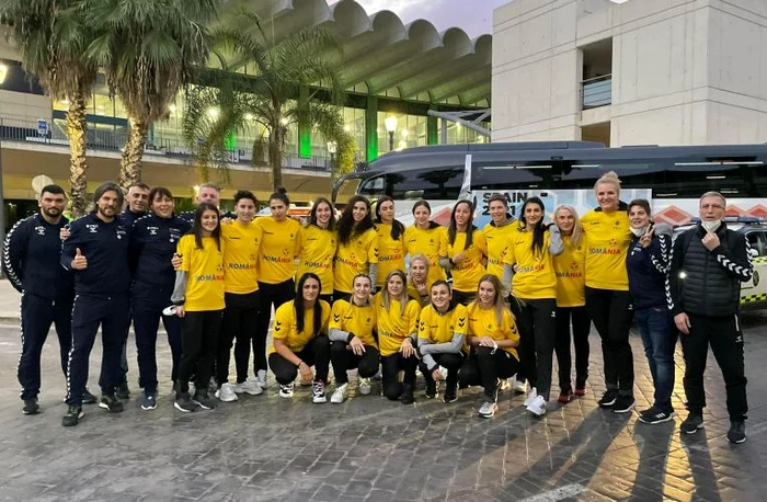 Naționala feminină de handbal a României a ajuns în Spania miercuri
