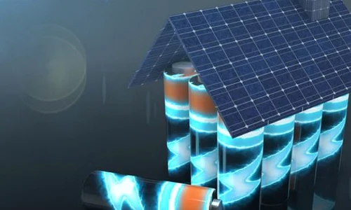 casa panouri solare acumulatori baterii energie stocare