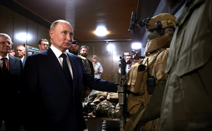 Vladimir Putin a vizitat zilele trecute Cecenia FOTO PROFIMEDIA