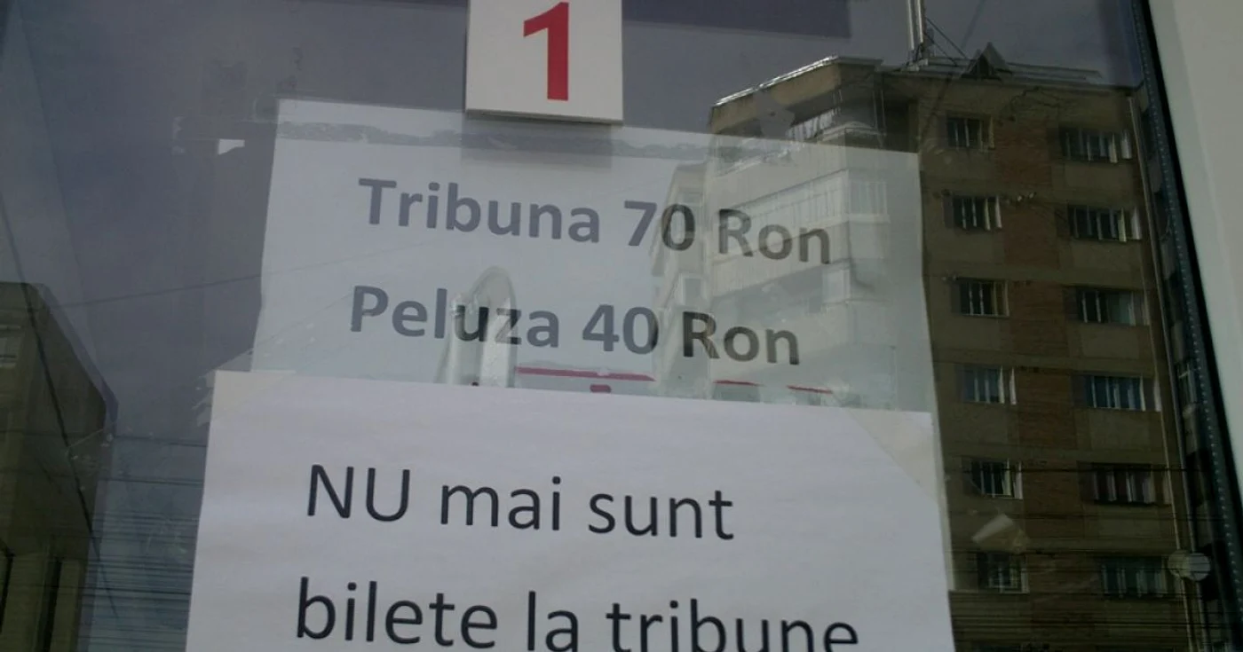 Biletele pentru meciul dintre FC Botosani si Steaua Bucuresti s-au vandut ca painea calda FOTO Adevarul