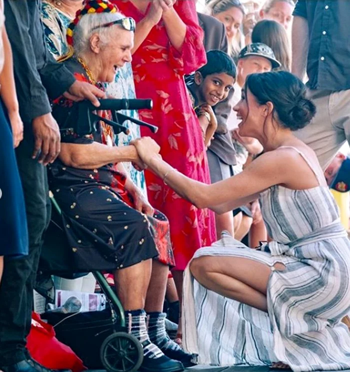 Aceasta este una dintre fotografiile postate de ducii de Sussex pe Instagram