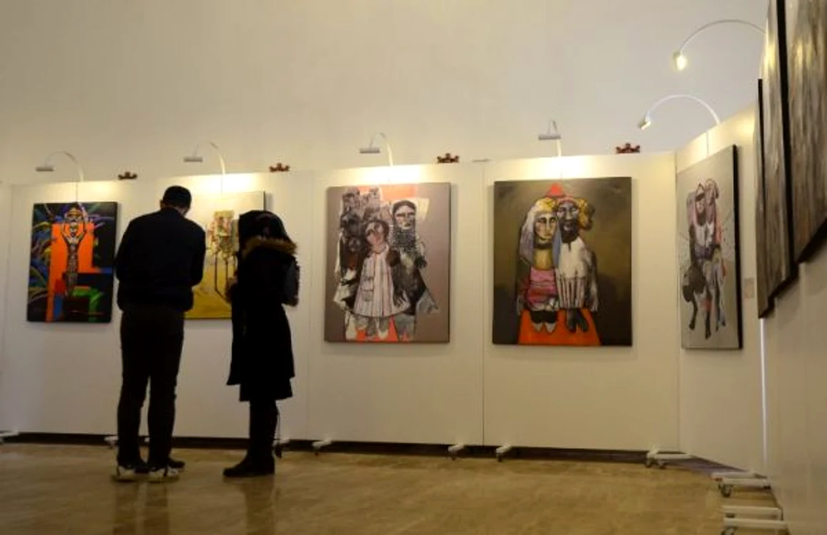 Expozitie muzeul din Mosul FOTO AFP