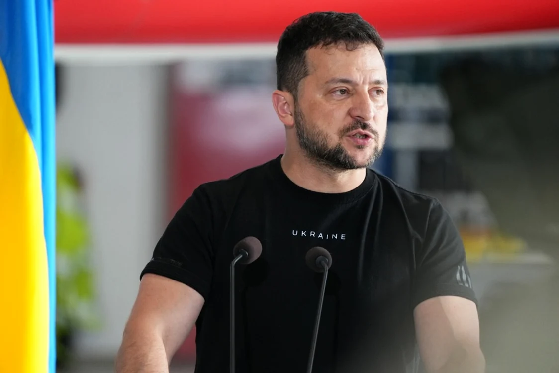 Volodimir Zelenski, președintelșe Ucrainei