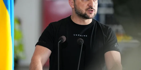 Zelenski la baza aeriana daneza Skrydstrup FOTO EPA EFE jpg