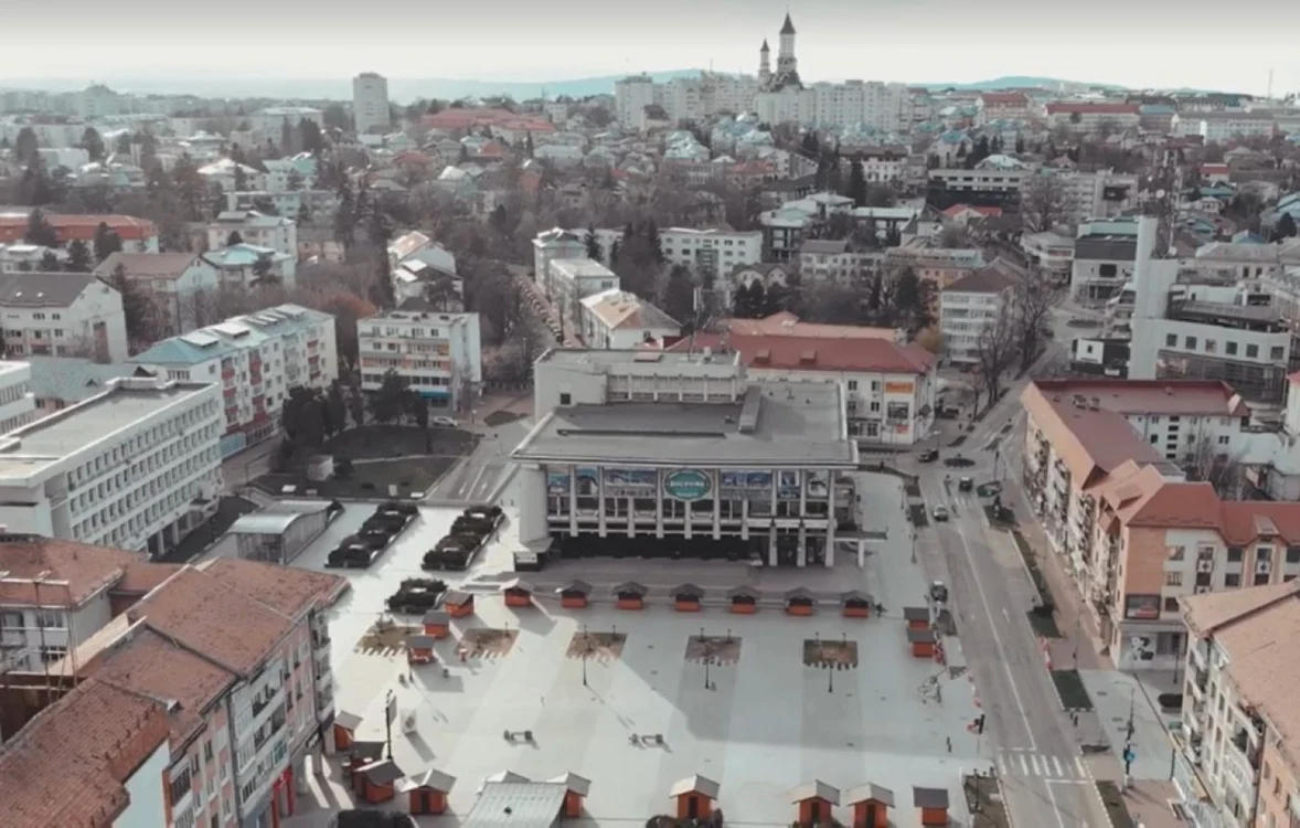 Imagine din oraşul Suceava FOTO: Radu Baran