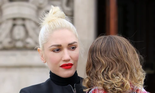 Gwen Stefani & Her Kids Go To Church In LA jpeg
