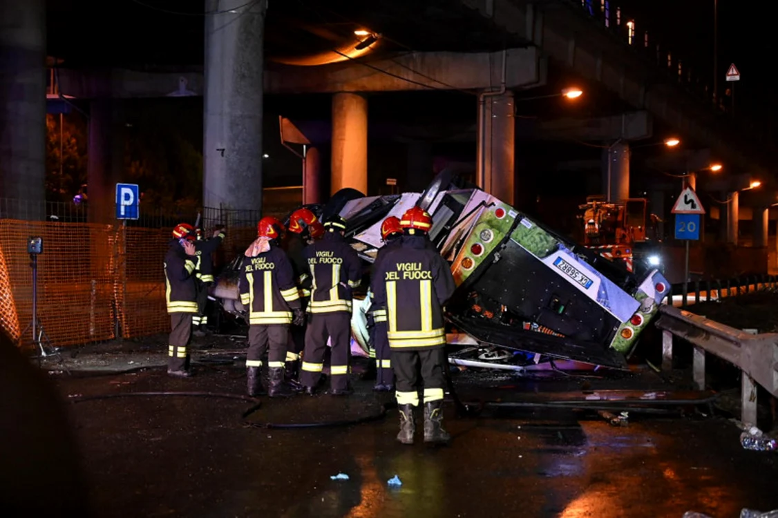 Patru români au murit în accidentul teribil de la Veneția FOTO Profimedia