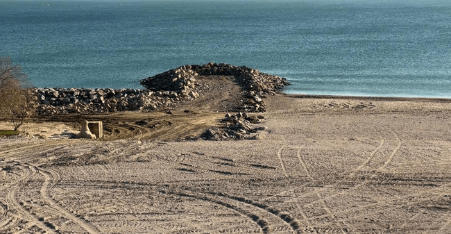 Noua plaja din Agigea Sursa foto A.I.