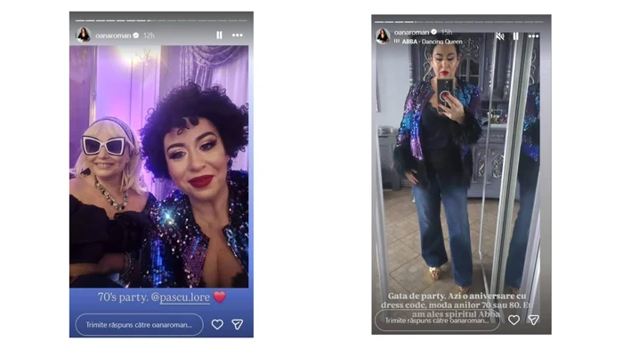 Ținuta purtată de Oana Roman - Foto: captură Instagram