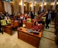Scandal în Parlament în timpul discursului lui Ciolacu despre bugetul pentru 2024 FOTO USR (3) jpeg