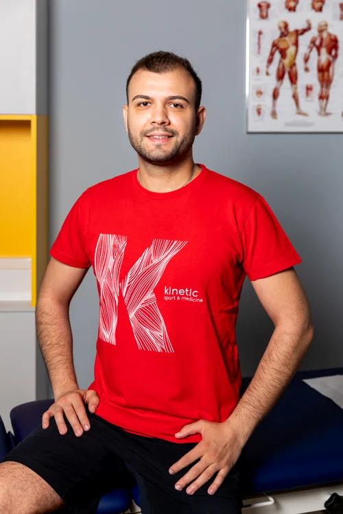 Dragoș Rusu, kinetoterapeut și manager Kinetic Sports & Medicine,