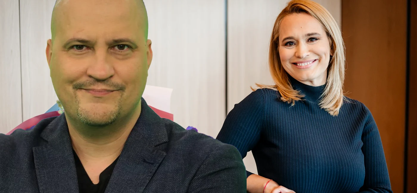 Șerban Huidu și Andreea Esca. FOTO Colaj Click
