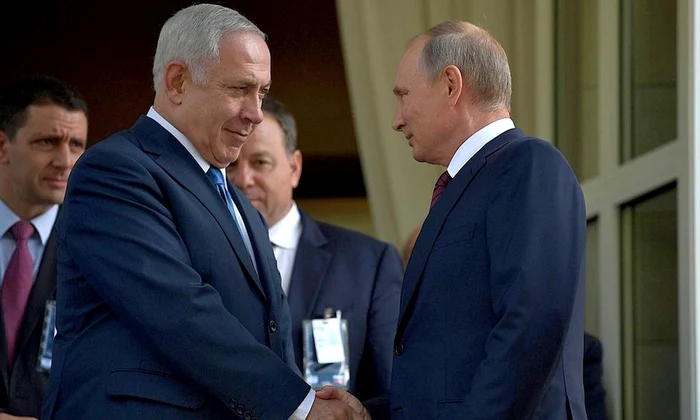 «Cadoul» neobișnuit primit de Benjamin Netanyahu de la Vladimir Putin / VIDEO jpeg