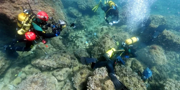 comoara descoperita in largul coastelor Spaniei foto Universitatea din Alicante