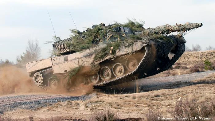 Leopard 2 este tancul standard al armatei germane