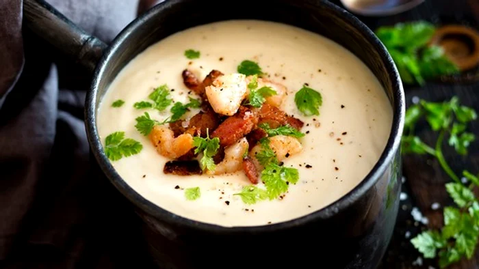 Supă cremă de conopidă. Foto: arhiva.